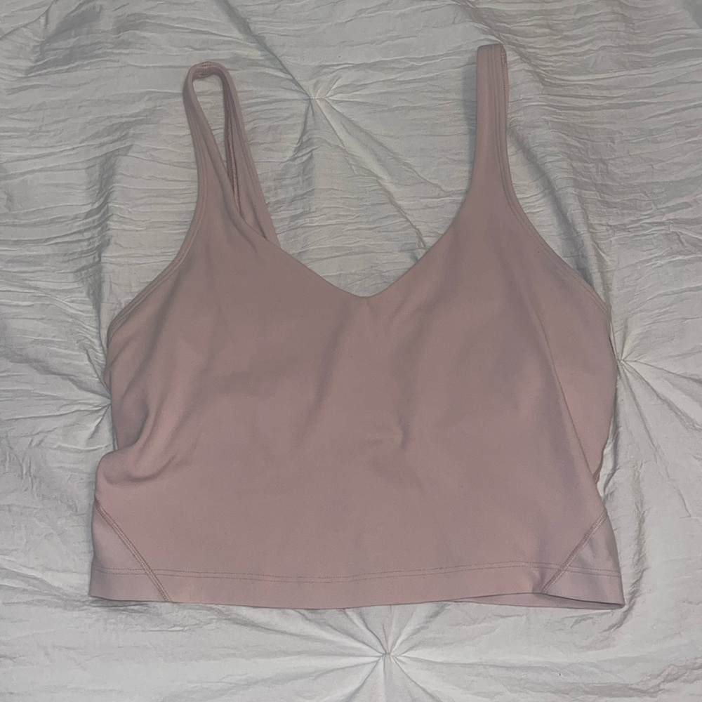 STRAWBERRY MILKSHAKE LULULEMON ALLIGN TANK